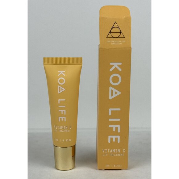 KOA Life Vitamin C Lip Treatment 10g Plant-Based Hydrating Natural Lip Balm NEW - Picture 2 of 10